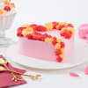 Buy Sunset Heart Cream Cake