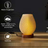 Buy Sustainable & Eco-friendly 3D printed Swirl Table lamp