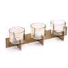 Buy Tealight Holder With Metal Stand - Set Of 3