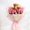 Gift Teddy Bear Love Bouquet