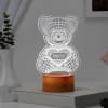 Gift Teddy Bear Love Personalized LED Lamp