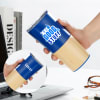 The Good Stuff - Personalized Blue Tumbler For Men Online