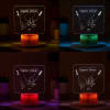 Buy Together Forever Personalized LED Lamp