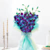 Gift Tranquil Blue Orchid Bouquet