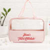 Buy Travel Essentials Personalized Transparent Cosmetic Bag