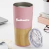 Gift Vacay Mode - Personalized Pink Tumbler For Women