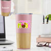 Vacay Mode - Personalized Pink Tumbler For Women Online