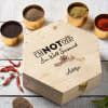 Well Seasoned Personalized Wooden Masala Box Online