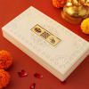 Buy White Laxmi Ganesh Saraswati Charan Paduka Box