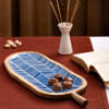 Wooden Platter - Leaf - Single Piece Online