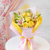 Gift Yellow Rose & Lily Bouquet