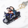 Buy You Are My Love GPS - Personalized Caricature Bike Keychain