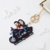 Shop You Are My Love GPS - Personalized Caricature Bike Keychain