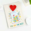 Buy You Are The Best - Plantable Greeting Card And Chocolates