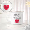 You Melt My Heart Personalized Enamel Mug Online