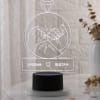 Yours Forever Personalized LED Lamp - Black Base Online