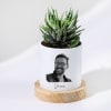 Zebra Succulent Personalized With Ceramic Planter Online