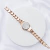 Gift Zodiac Brilliance - Personalized Women's Rose Gold Watch - Cancer