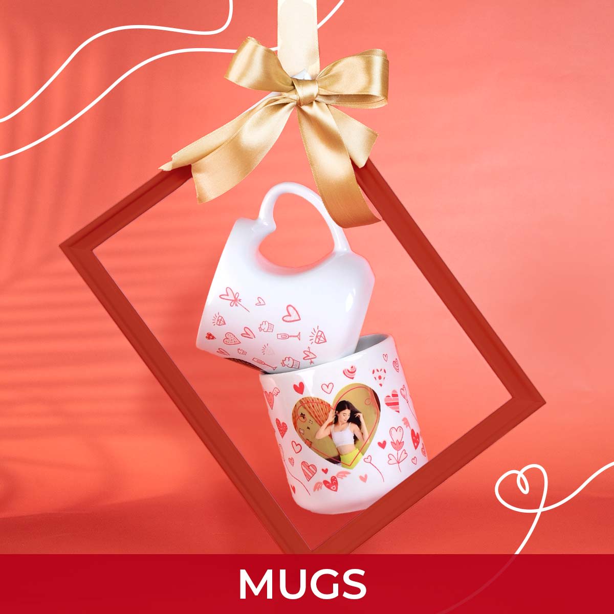 Valentine Personalised Mugs & Cushions